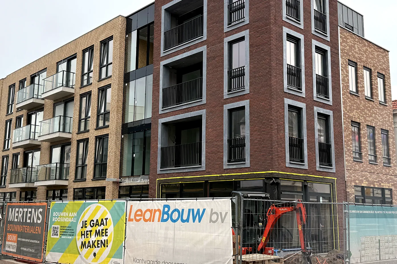 15 appartementen in Roosendaal